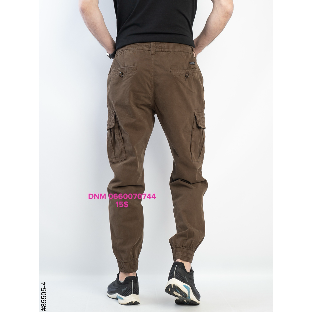 Superlupp Джогери брюки коричневого кольору Joggers 29-38 85505-4