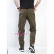 Superlupp Джогери брюки хакі кольору з боковими кишенями Jogger fit 29-38 85501-1