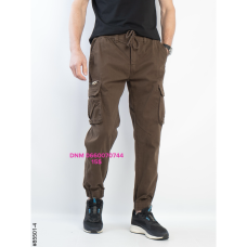 Superlupp Джогери брюки коричневого кольору Joggers 29-38 85501-4