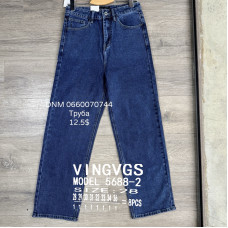 Vingvgs Труби джинси широкі синього кольору 28-36 5688-2