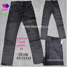Zossilee Класичні джинси сірого кольору Classic fit 29-38 8166