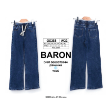 Baron Wide leg джинси синього кольору широкі 21-26 233