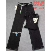 Derun Wide leg джинси сірого кольору широкі 31-38 8210
