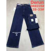 Derun Wide leg джинси синього кольору широкі 28-33 8225