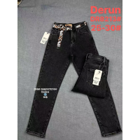 Derun Мом джинси сірого кольору Mom fit 25-30 8213