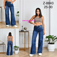 Lanbai Wide leg джинси синього кольору широкі 25-30 8843