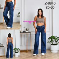 Lanbai Wide leg джинси синього кольору широкі 25-30 8840