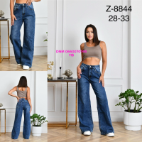 Lanbai Wide leg джинси синього кольору широкі 28-33 8844