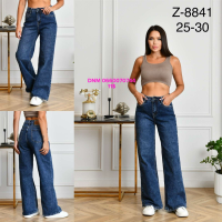 Lanbai Wide leg джинси синього кольору широкі 25-30 8841