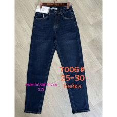 Lanlaniee Мом джинси синього кольору Mom fit 25-30 7006