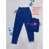 Vanver Мом джинси синього кольору Mom fit 28-33 8070
