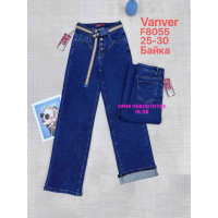 Vanver Wide leg джинси синього кольору широкі 25-30 8055