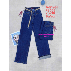 Vanver Wide leg джинси синього кольору широкі 25-30 8055