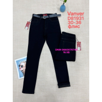 Vanver Класичні джинси чорного кольору Classic fit 30-36 81931