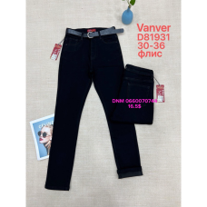 Vanver Класичні джинси чорного кольору Classic fit 30-36 81931