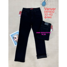 Vanver Класичні джинси чорного кольору Classic fit 32-42 81932