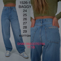 Amore Баггі джинси синього кольору Baggy 24-29 1526-1