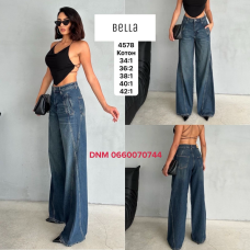 Bella Баггі джинси синього кольору Baggy 34-42 4578