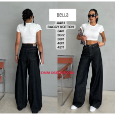 Bella Баггі джинси синього кольору Baggy 34-42 4481