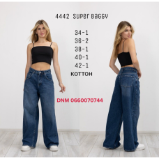 Bella Баггі джинси синього кольору Baggy 34-42 4442