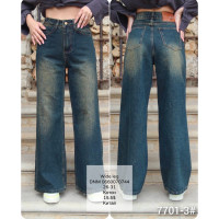 Fashion Wide leg джинси іржавого кольору широкі 26-31 7701-3