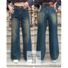 Fashion Wide leg джинси іржавого кольору широкі 26-31 7701-3