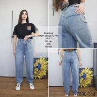 Fashion Скейтери джинси синього кольору Skater 26-31 7330-31