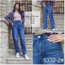 Fashion Баггі джинси синього кольору Baggy 26-31 5332-2
