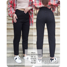 Fashion Мом джинси чорного кольору Mom fit 26-31 5101-15