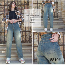 Fashion Баггі джинси іржавого кольору 26-31 8810-1