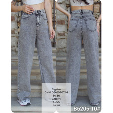 Fashion Straight джинси сірого кольору весна 30-36 6205-10