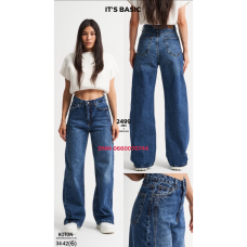 It’s basic  Wide leg джинси синього кольору широкі 34-42 2499-5