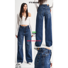 It’s basic  Wide leg джинси синього кольору широкі 32-36 2498-5
