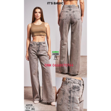 It’s basic  Wide leg джинси іржавого кольору широкі 32-36 2498-71