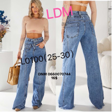 LDM  Wide leg джинси синього кольору широкі 25-30 0100