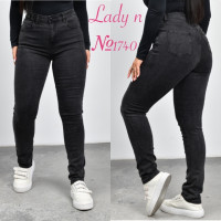 Lady N  Американка джинси сірого кольору Skinny fit 28-33 1740