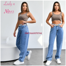 Lady N  Скейтер джинси блакитного кольору стрейч весна 28-33 153