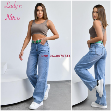 Lady N  Палаццо джинси блакитного кольору стрейч весна 28-33 133