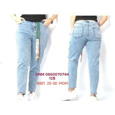 Lanbai Мом джинси блакитного кольору Mom fit 25-30 8801