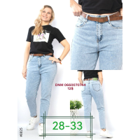 Lanbai Мом джинси блакитного кольору Mom fit 28-33 8825