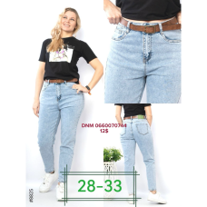 Lanbai Мом джинси блакитного кольору Mom fit 28-33 8825