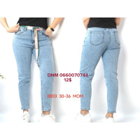 Lanbai Мом джинси блакитного кольору Mom fit 30-36 8803