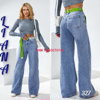 Liana  Баггі джинси блакитного кольору Baggy 25-30 327