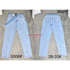 PDA Pealdia  Мом джинси синього кольору Mom fit 28-33 5308