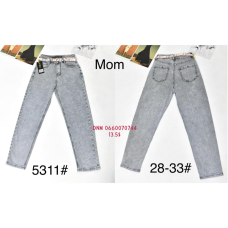 PDA Pealdia  Мом джинси сірого кольору Mom fit 28-33 5311