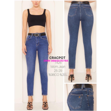 Cracpot Мом джинси синього кольору Mom fit 25-29 1426