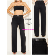 Cracpot Wide leg джинси сірого кольору широкі 25-29 1209