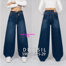 Dicesil  Wide leg джинси синього кольору широкі 25-29 9098
