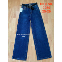 Dicesil  Wide leg джинси синього кольору широкі 25-29 9089