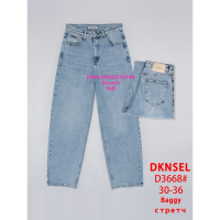 Dknsel Баггі джинси блакитного кольору Baggy 30-36 3668